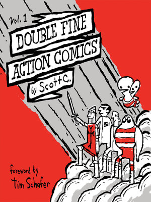 cover image of Double Fine Action Comics, Volume 1